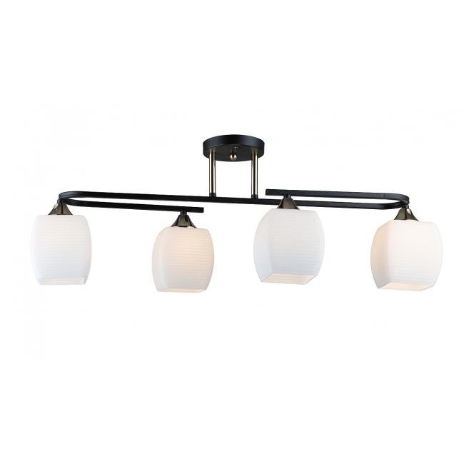 MD.5485-4-S-BK+FGD Потолочная люстра IMEX MD.5485-4-S-BK+FGD