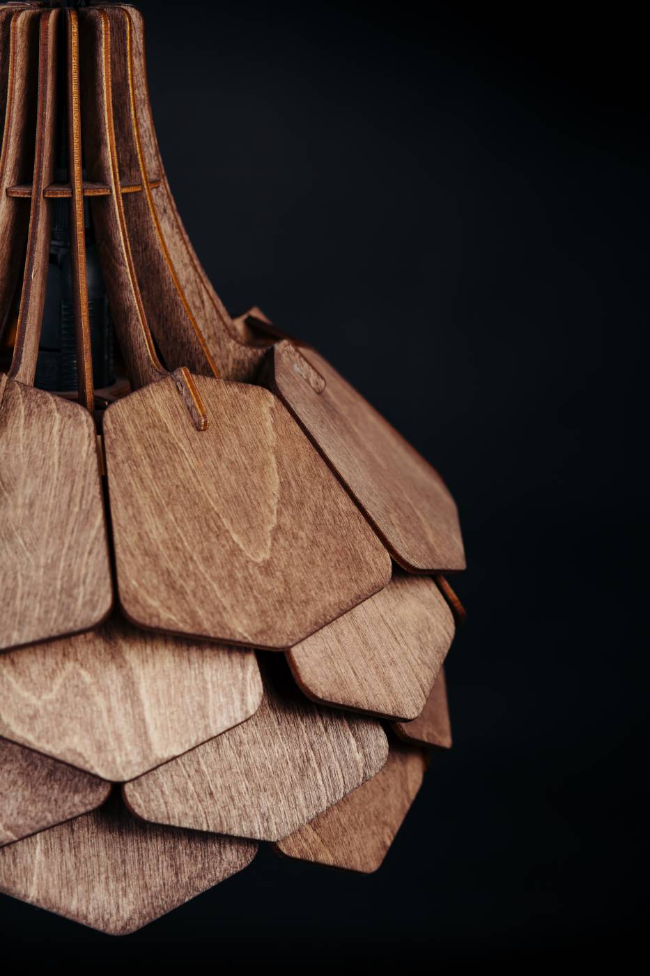 Светильник подвесной Woodshire Далиа 1235pl