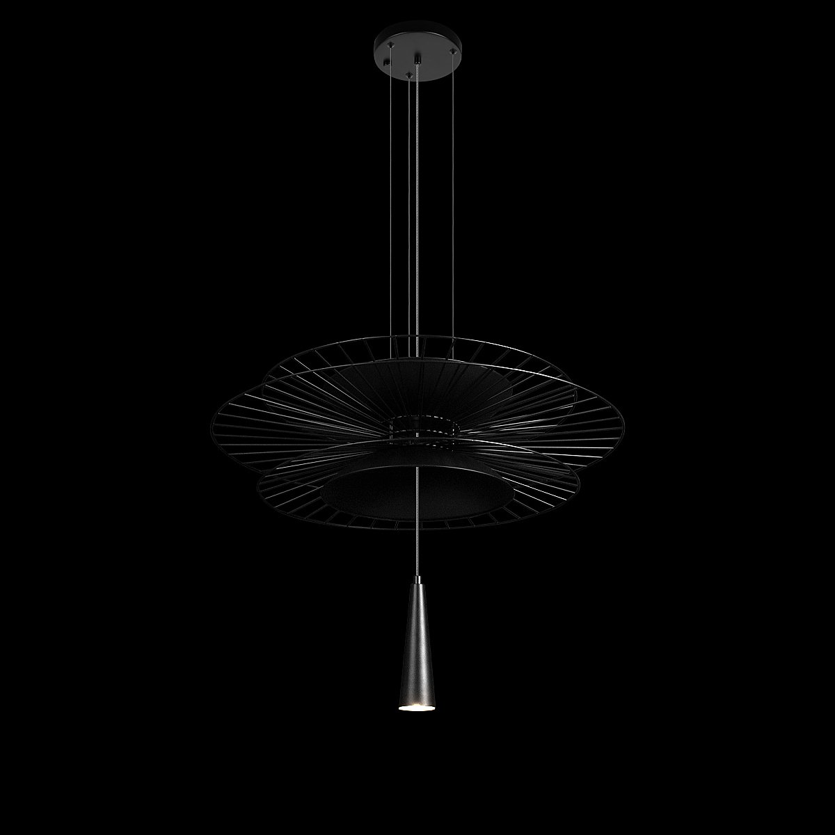 Светильник подвесной Loft It Star 10141B/600 Black