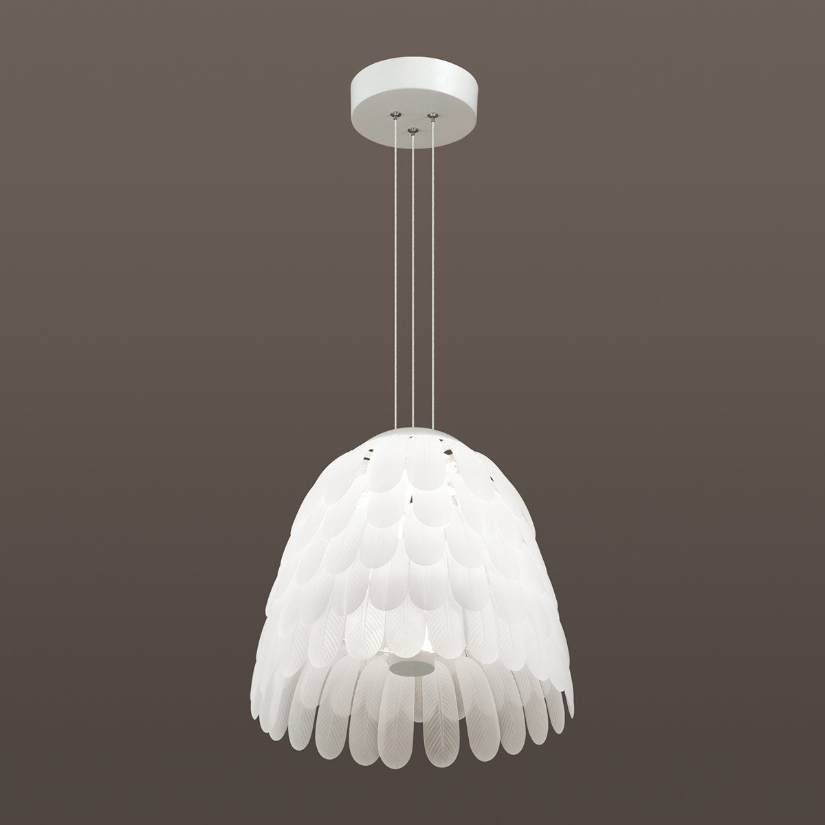 Подвесная светодиодная люстра Piumi Odeon Light 4175/57L