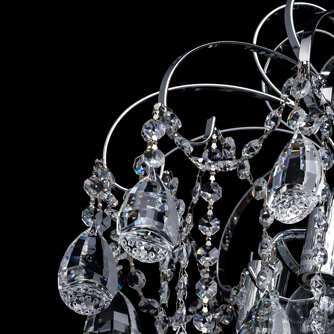 Потолочная хрустальная люстра De Markt Бриз 464017106