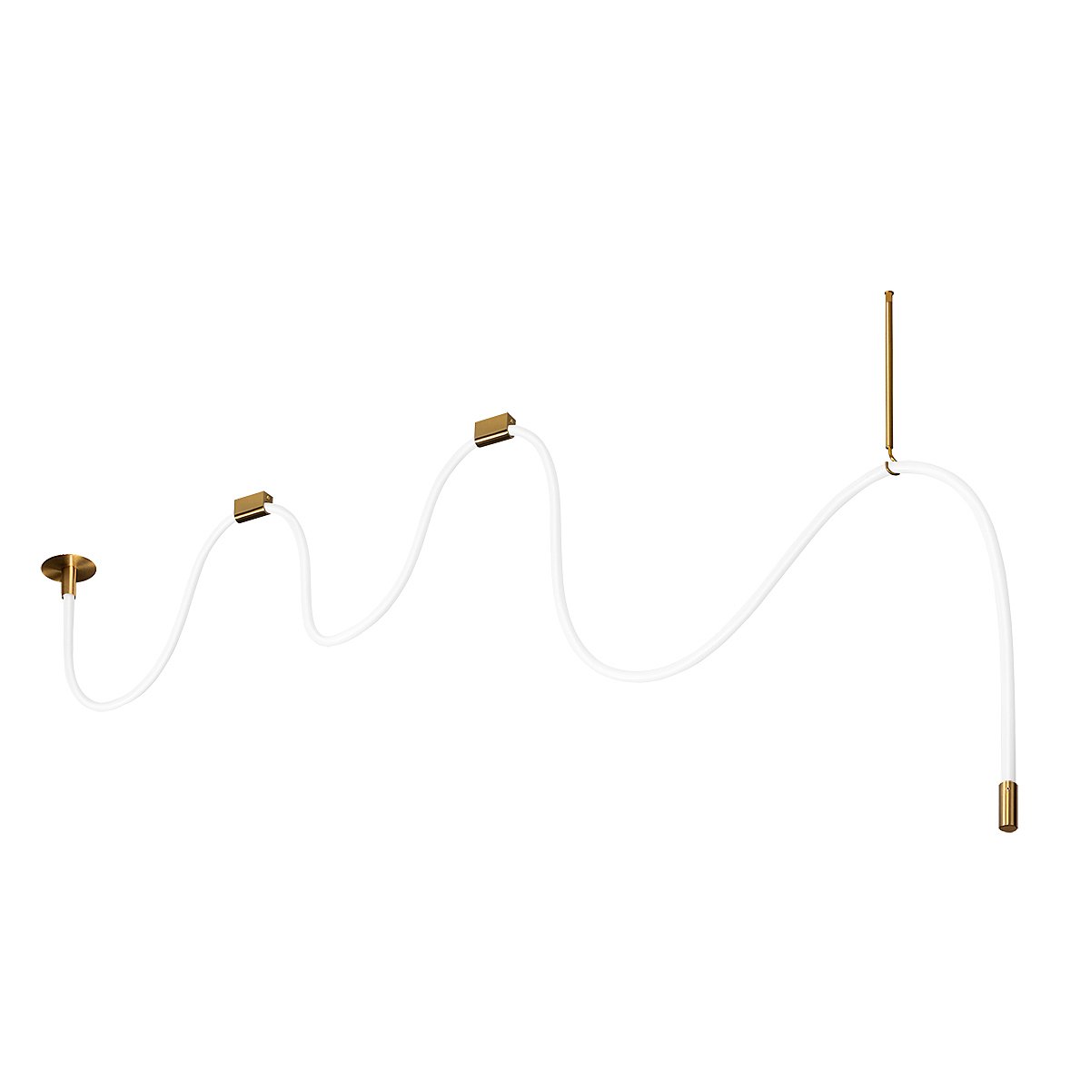 Светильник потолочный Loft It Thread 10388B Brass