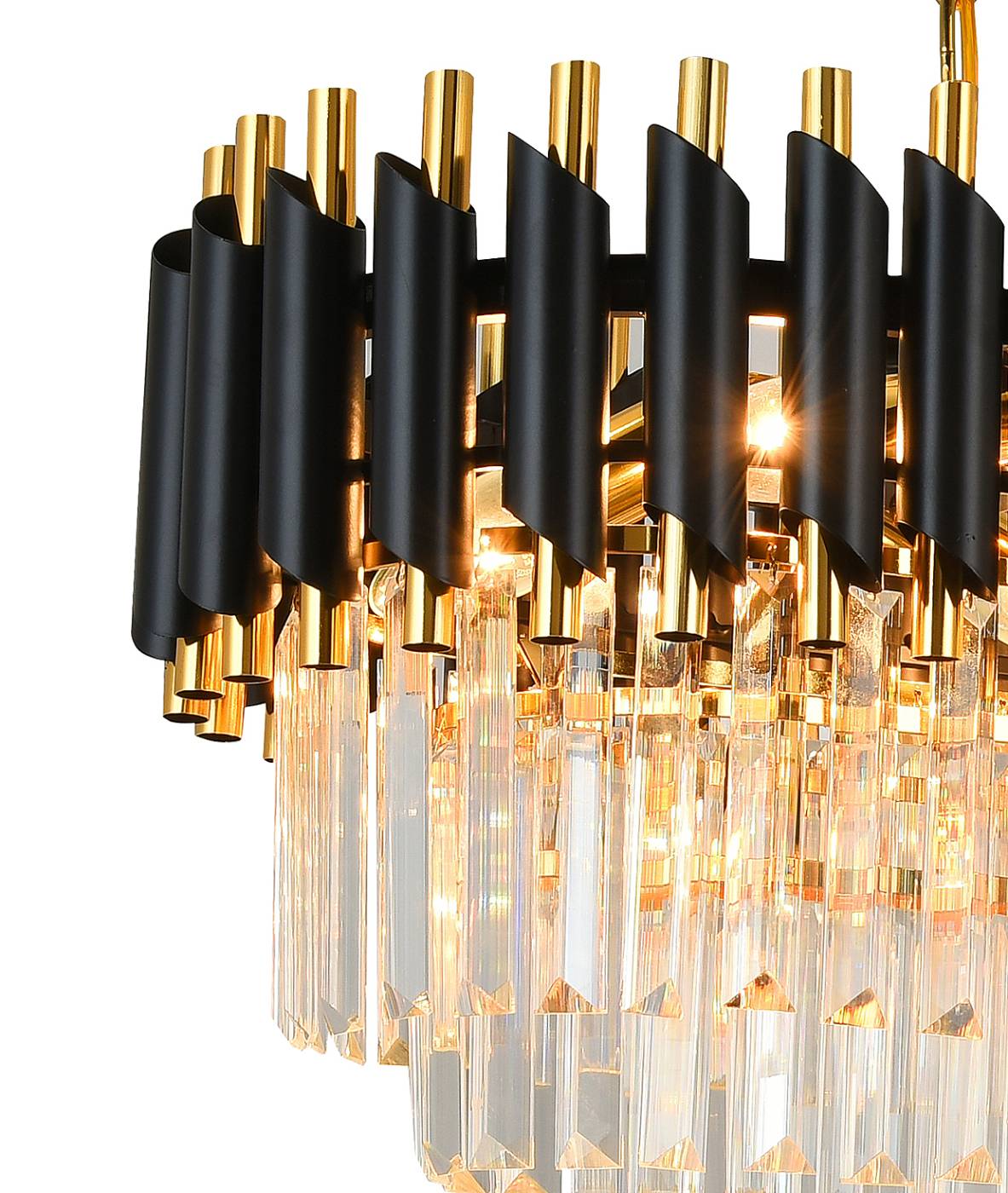 Подвесная люстра Natali Kovaltseva Darian DARIAN 76017/8C GOLD BLACK