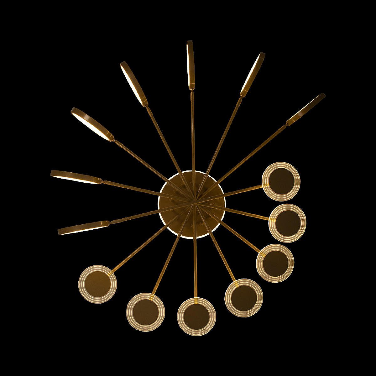 Потолочная люстра Loft It Megan 10164L Gold