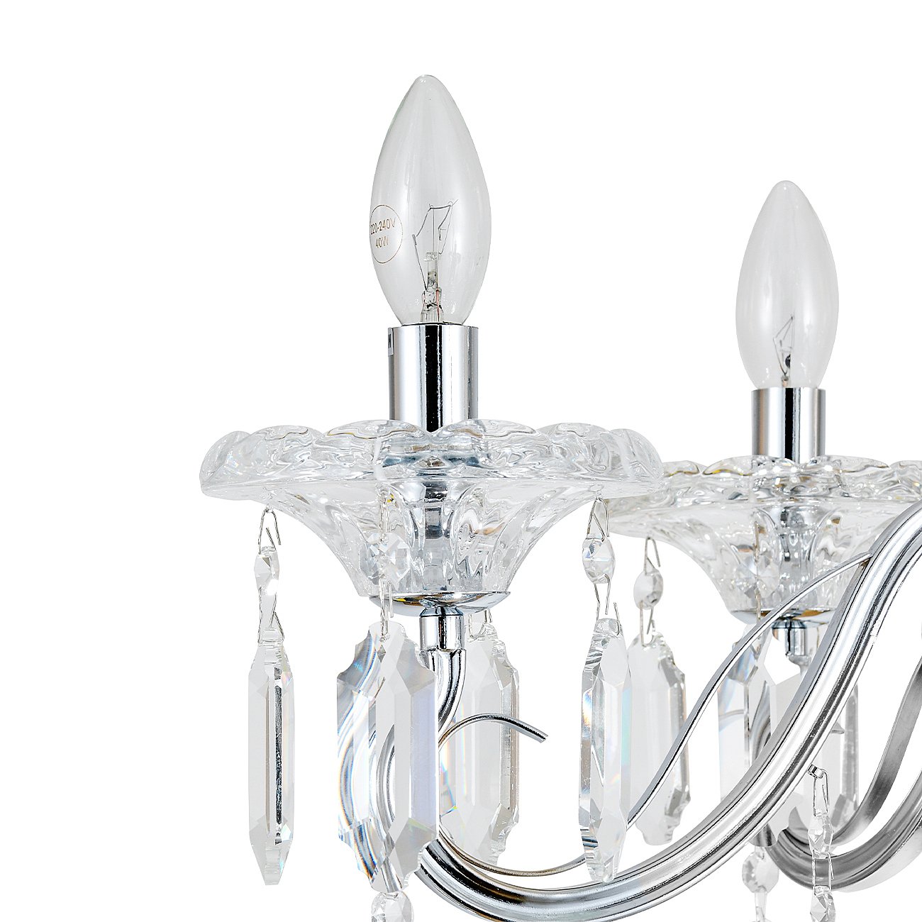 2111/5P Chrome Подвесная люстра Escada Fantail 2111/5P Chrome