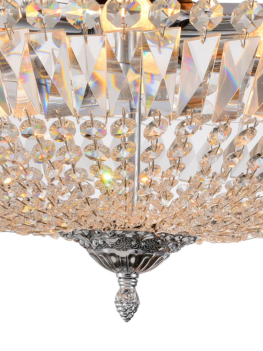 ROCOCO 81406/6C CHROME Потолочная люстра Natali Kovaltseva Rococo ROCOCO 81406/6C CHROME