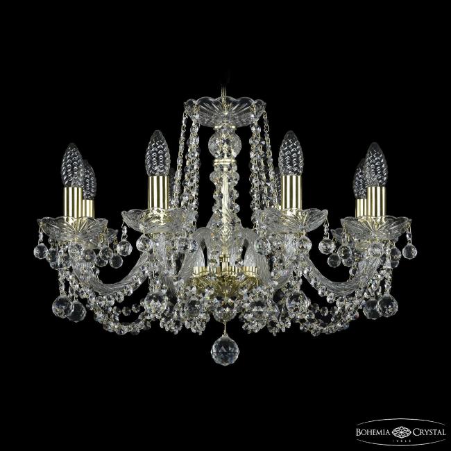 1402/8/195 G Balls Подвесная хрустальная люстра 1402 Bohemia 1402/8/195 G Balls