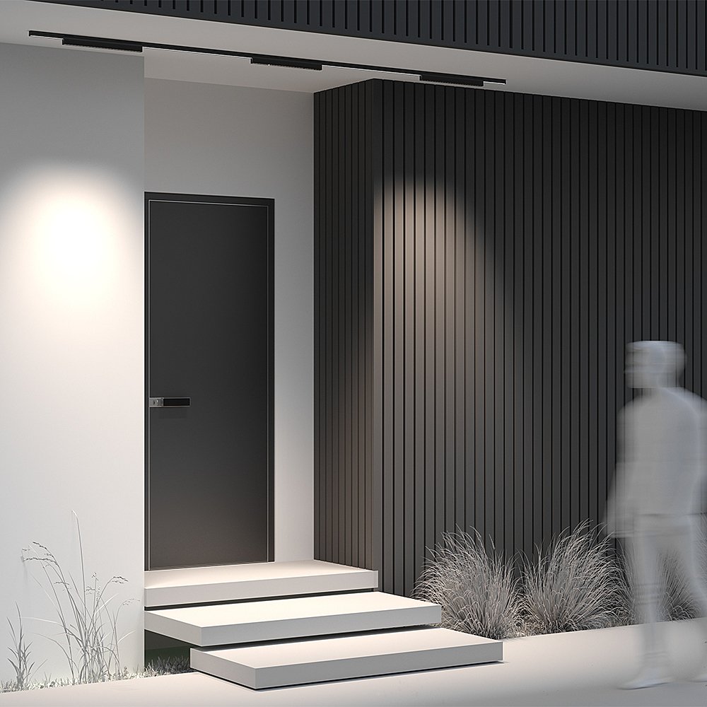 Трековый светильник Maytoni Points O-TR02-2-S-24WB4K