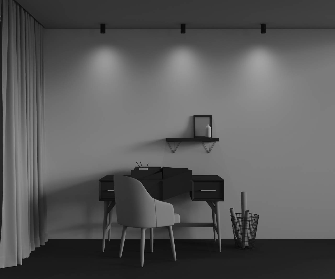 C106CL-01-GU10-B Накладной светильник Maytoni Calipso C106CL-01-GU10-B