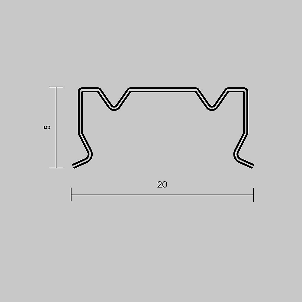 642076 Комплект креплений (для профиля 18×06) 4 шт., Maytoni Накладной профиль 642076