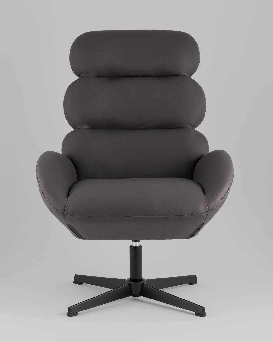 Кресло Stool Group QH-8643K-EL 917-21 dark grey