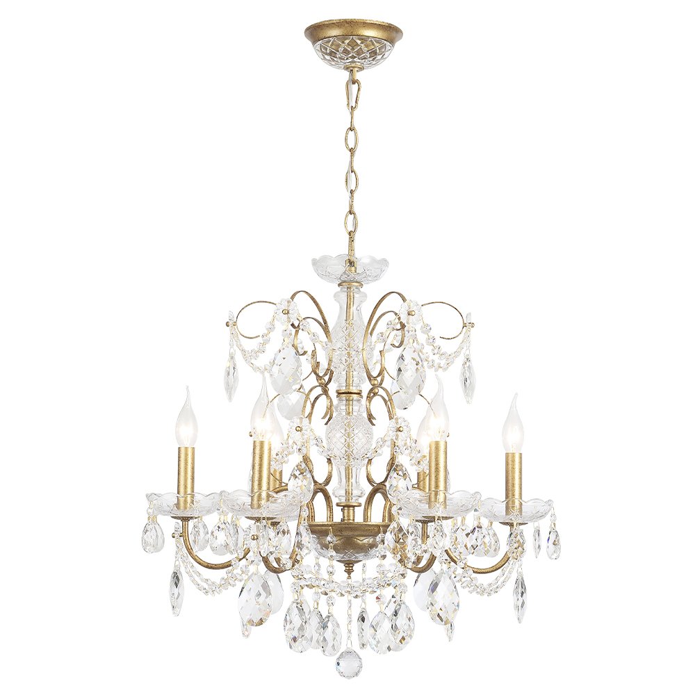 Подвесная люстра Crystal Lux Odelis ODELIS SP6 GOLD