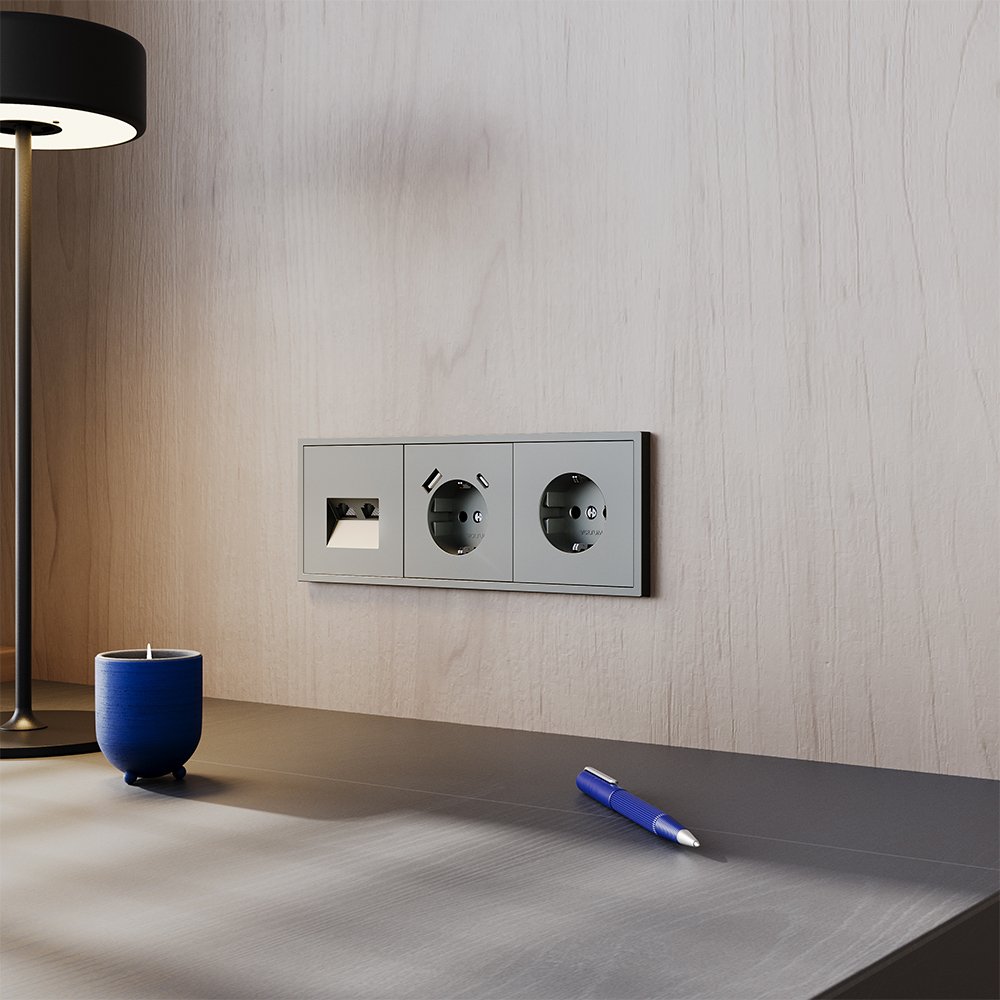 VLS040106 Розетка Voltum S70 VLS040106