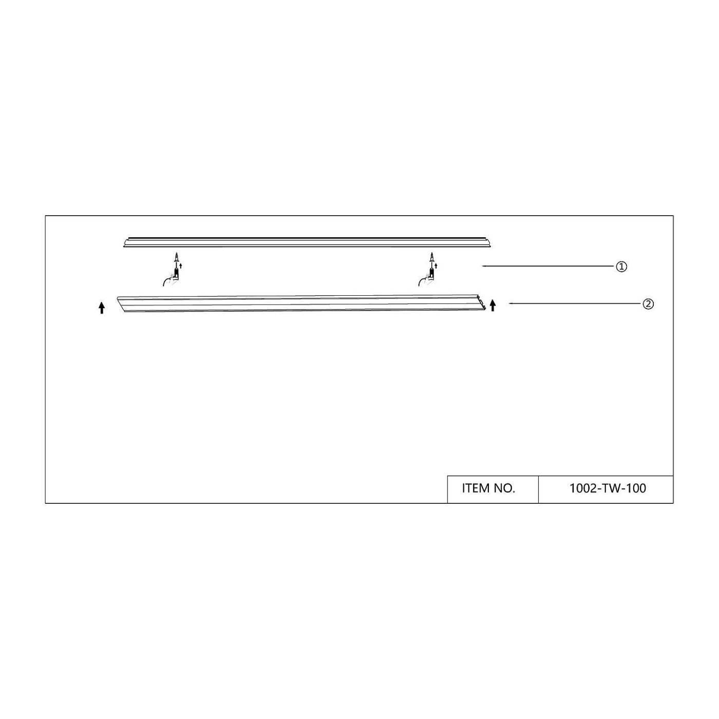 Магнитный шинопровод Favourite Unika 1002-TW-100