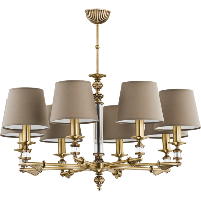 MER-ZW-8(P/A) Потолочная люстра Kutek Merano (абажур) MER-ZW-8(P/A)