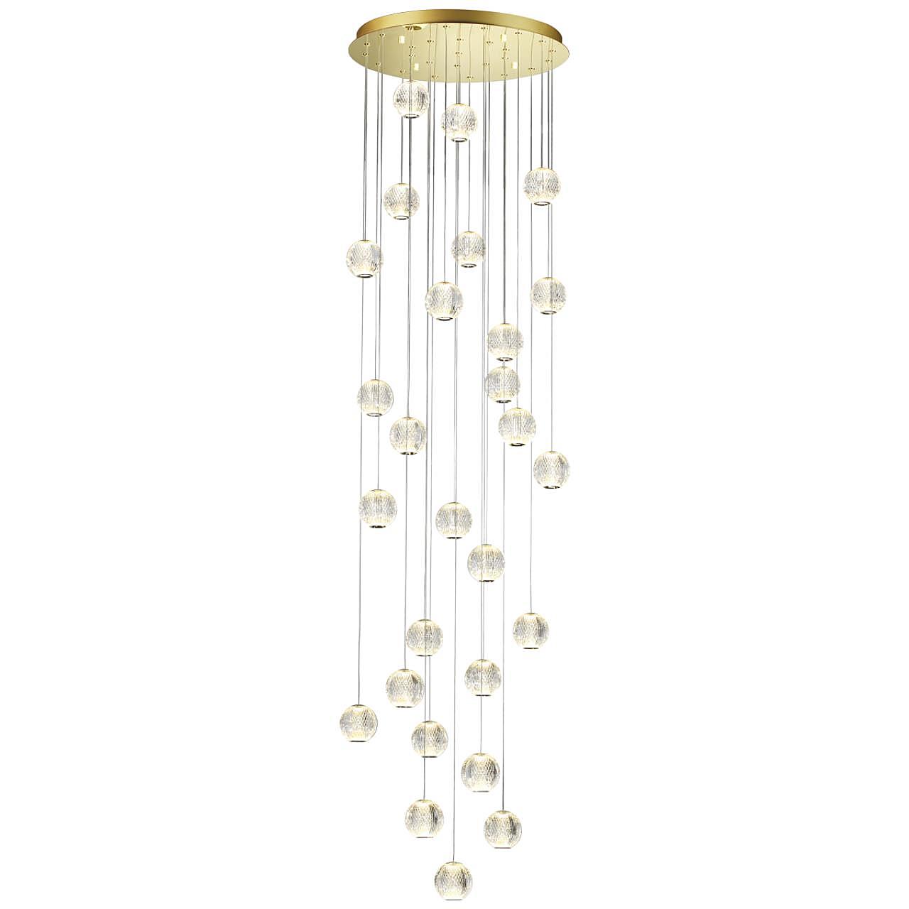 Люстра каскадная Odeon Light Crystal 5008/120L