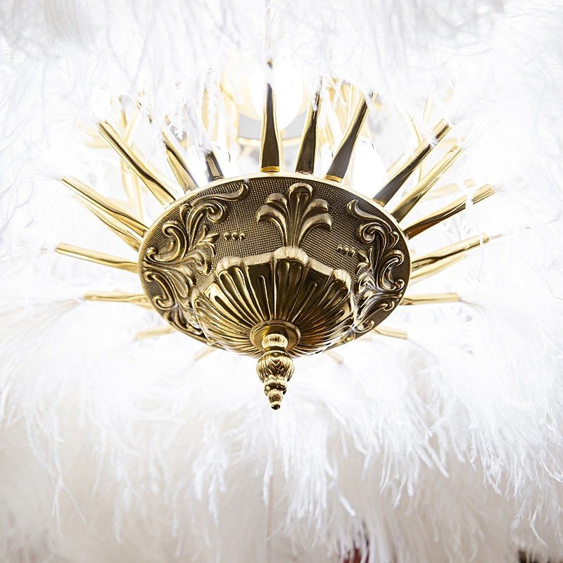 L03408.02 Подвесная люстра L'Arte Luce Luxury Feather Lamp L03408.02