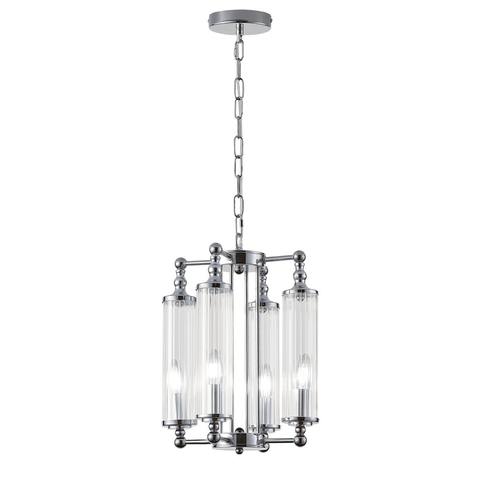 TOMAS SP4 CHROME Подвесная люстра Crystal Lux Tomas TOMAS SP4 CHROME