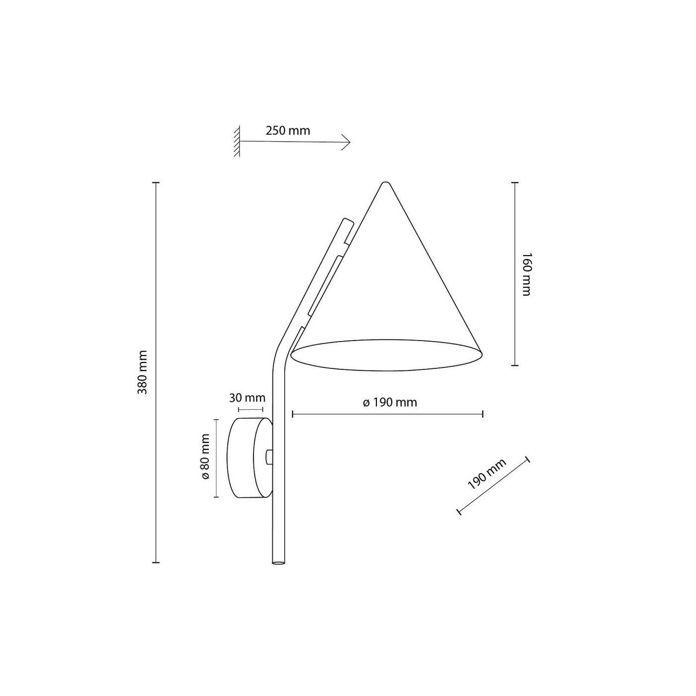 11087 CONO BRICK Настенное бра TK Lighting Cono 11087 CONO BRICK