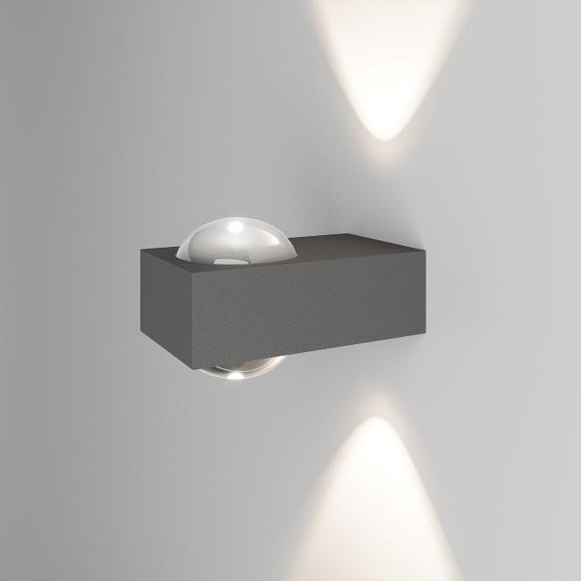 Lenses (35191/W) серый Уличный настенный светильник Elektrostandard Lenses Lenses (35191/W) серый