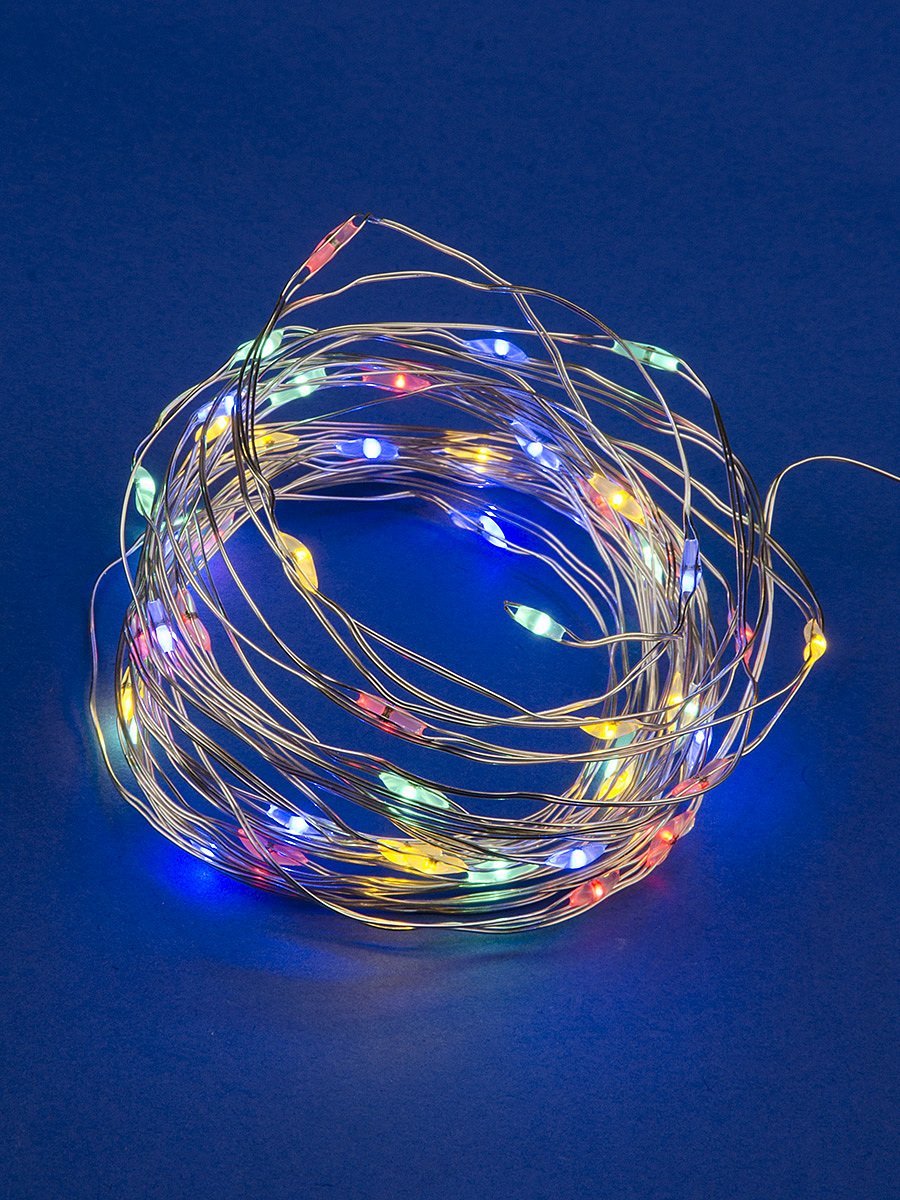 ULD-S0500-050/SCB/2AA MULTI IP20 DEW Гирлянда Uniel ULD-S0500-050/SCB/2AA MULTI IP20 DEW