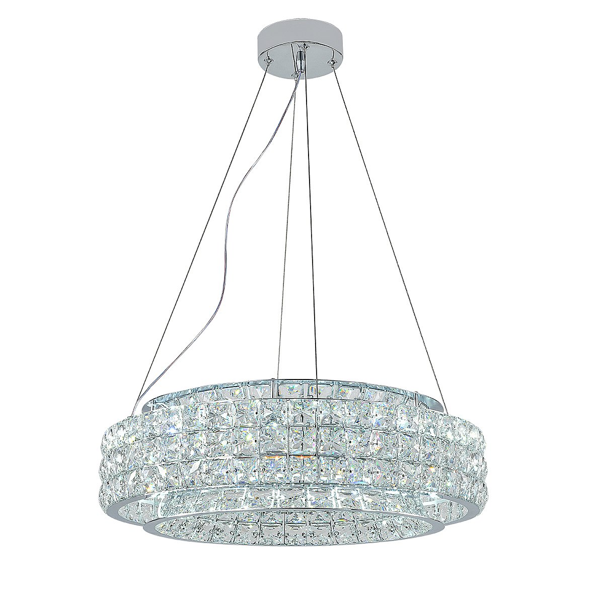 Подвесная люстра Indigo Valore V000100L 12044/A/1P Chrome