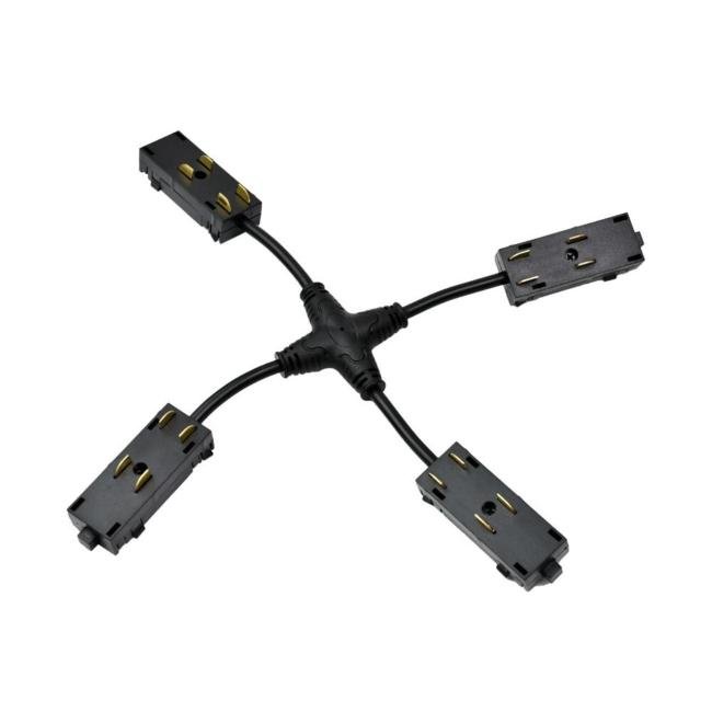 APL.0280.00.05 Коннектор для шинопровода Aployt Magnetic track 220 APL.0280.00.05