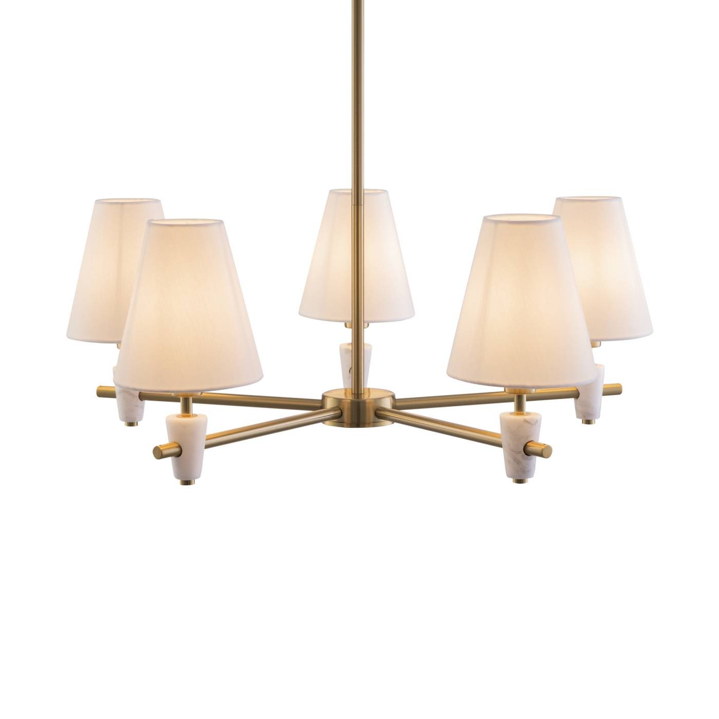 FR5371CL-05BS Люстра на штанге Freya Pietra FR5371CL-05BS