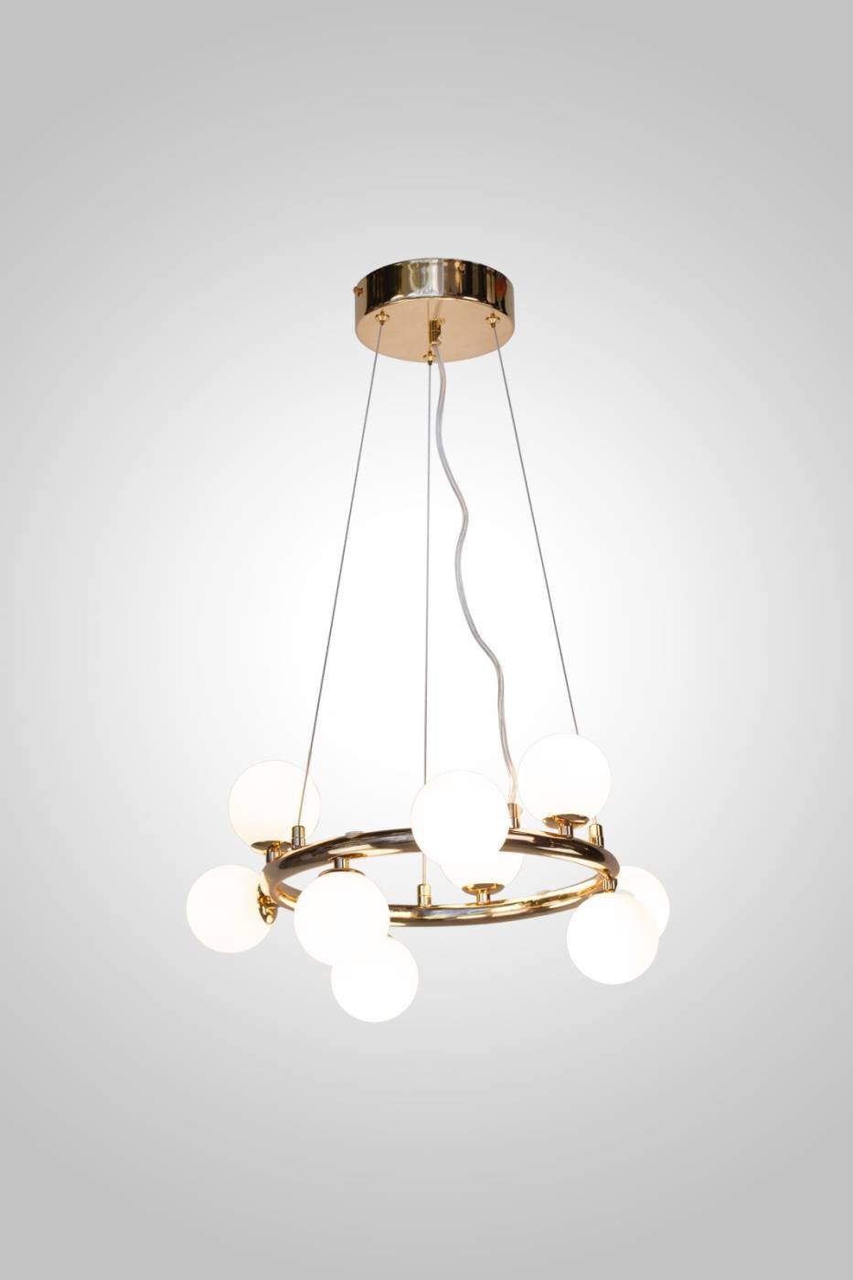 Подвесная люстра AM Group AM488 GOLD D500