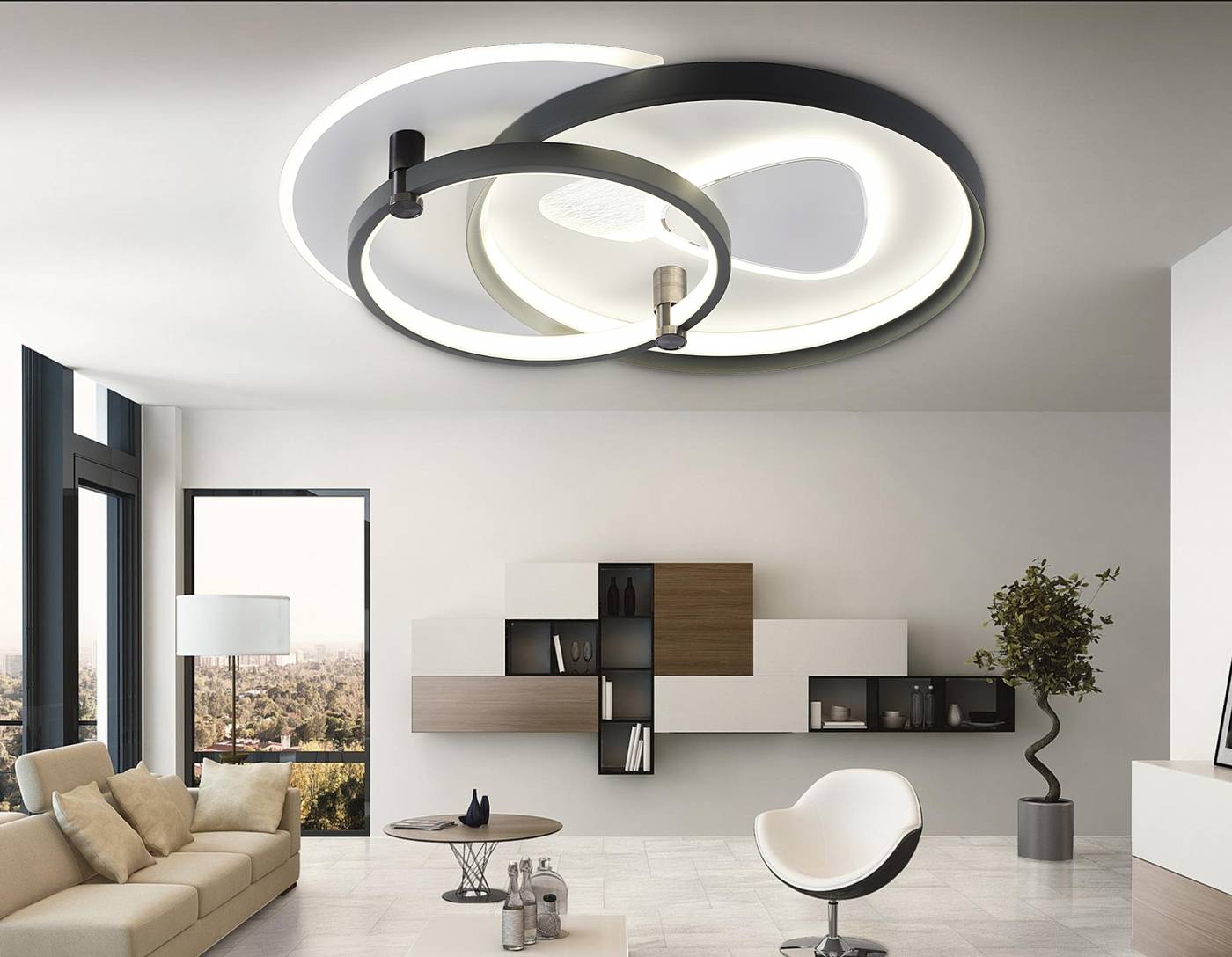 Потолочная люстра Ambrella LineTech FL5051