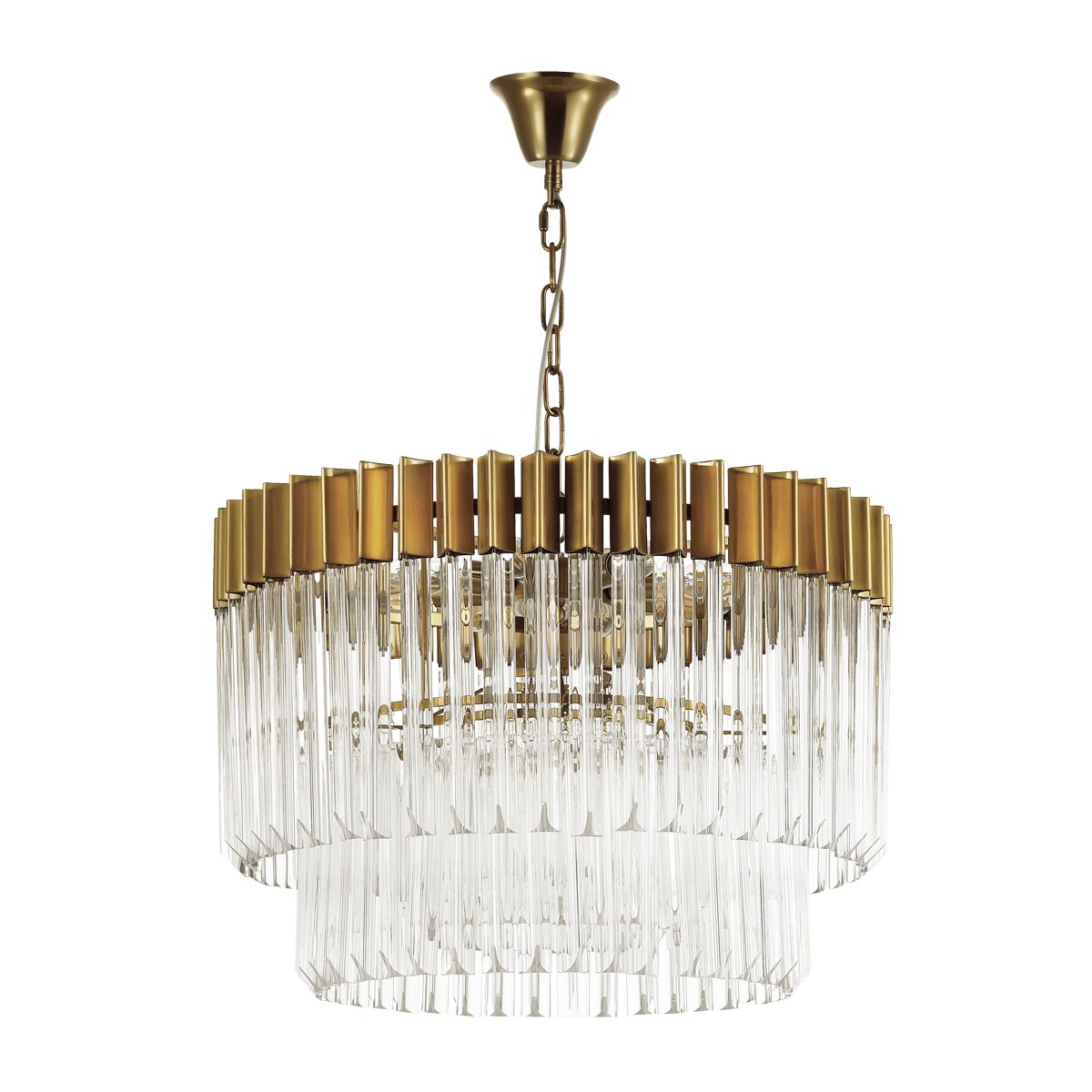 Подвесная хрустальная люстра Moria Odeon Light 4675/8