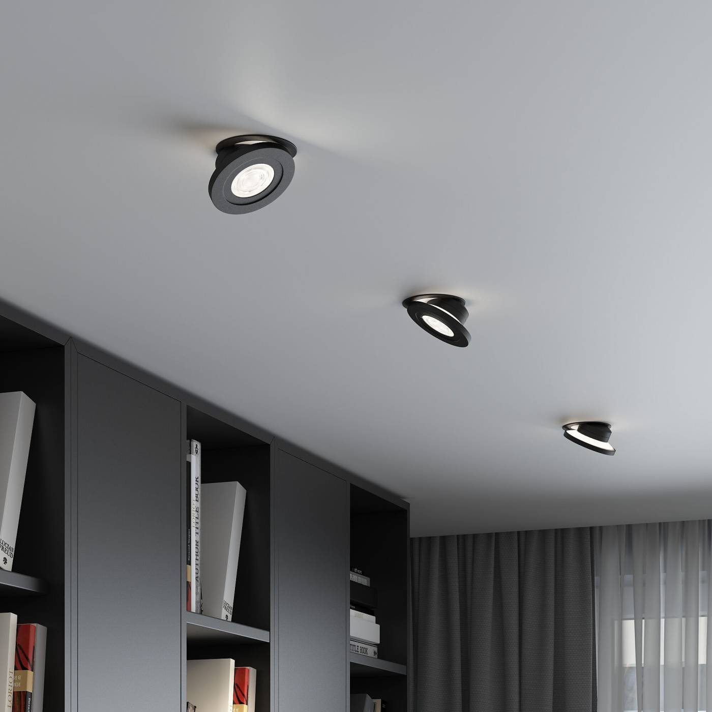 Встраиваемый светильник Elektrostandard Surf 25084/LED 6W 4000K чёрный