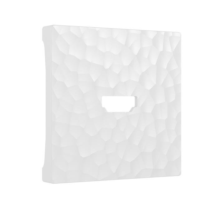 W1296001/ Накладка для розетки HDMI (hammer белый) Накладка на механизм Werkel W1296001/ Накладка для розетки HDMI (hammer белый)