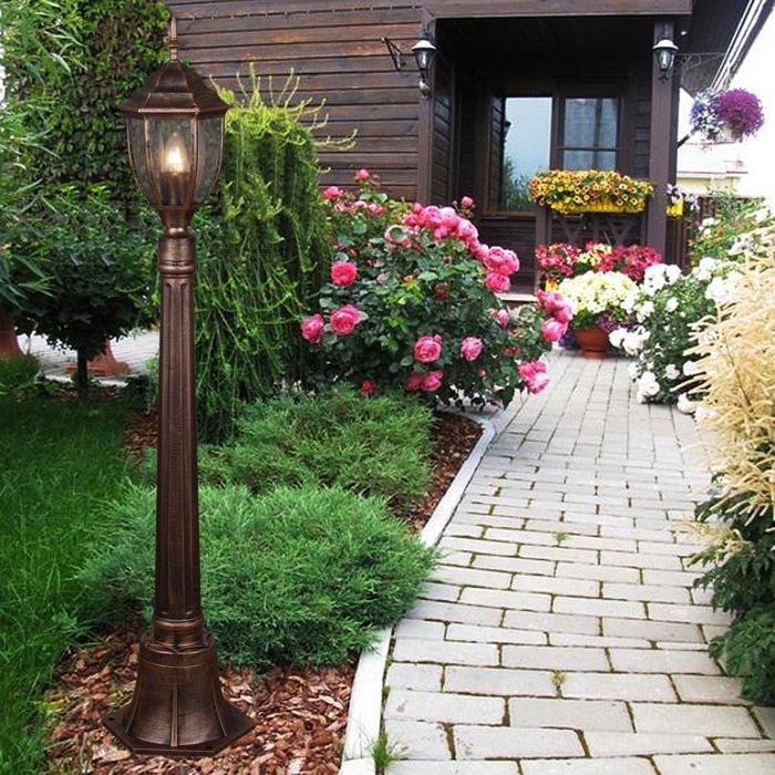 Наземный фонарь 00837-0.7-001SL 0.8M BKG