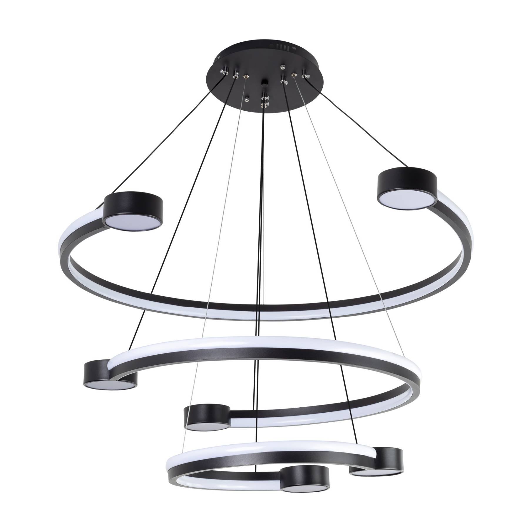 L7100-3 BK Подвесная люстра L LED4U L7100-3 BK