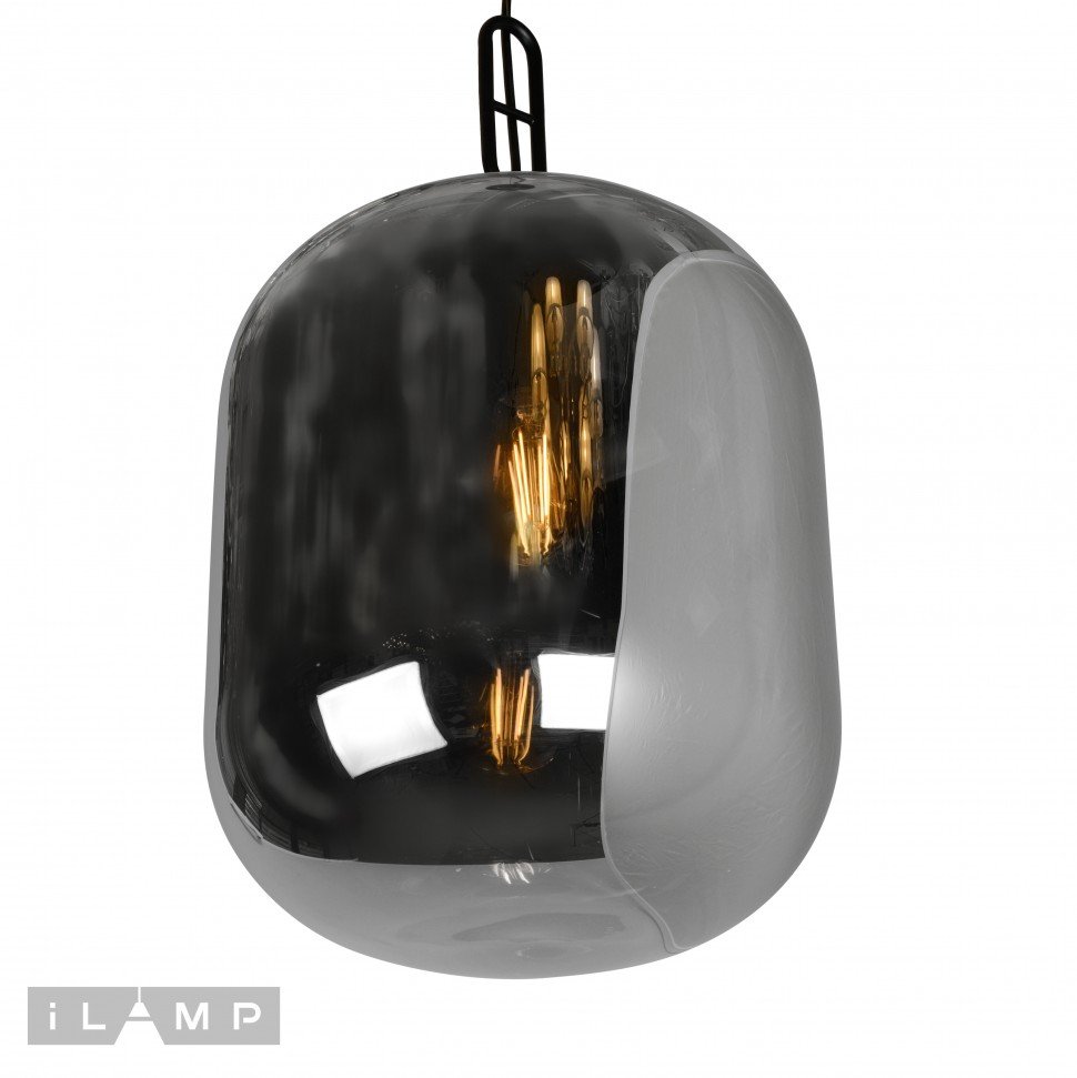 Светильник подвесной iLamp Mono 8792M/1P GR+BK