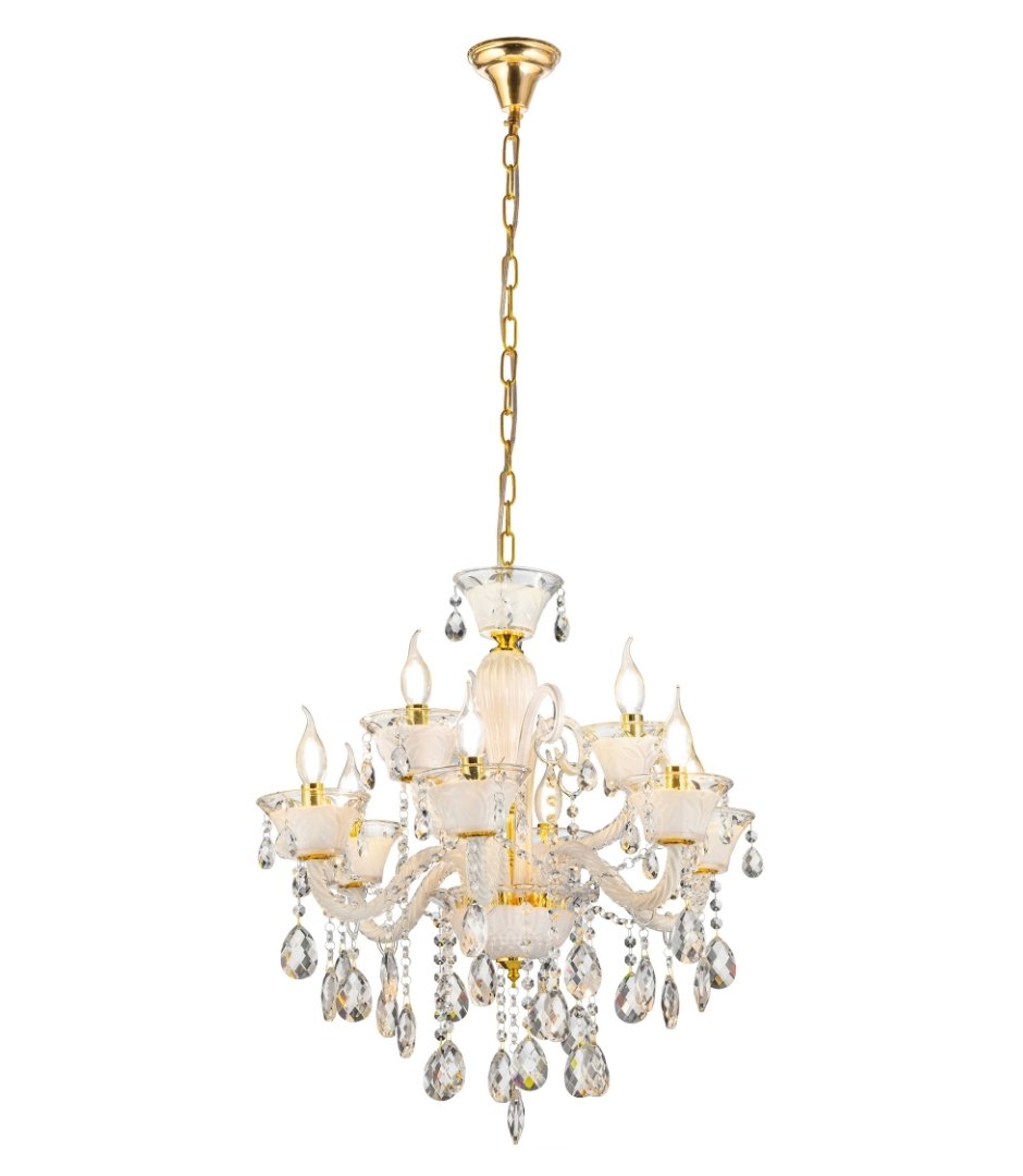Подвесная люстра Lumina Deco Eliza LDP 7028-6+3 WT