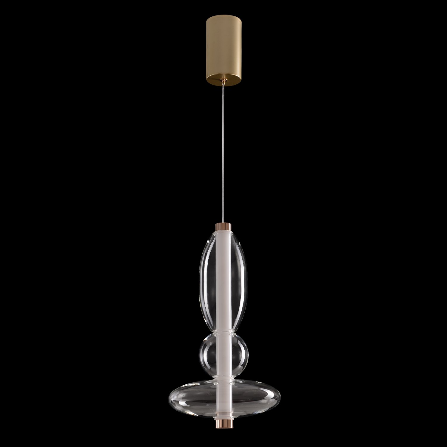 QUASAR SP10W LED TRANSPARENT Светильник подвесной Crystal Lux Quasar QUASAR SP10W LED TRANSPARENT