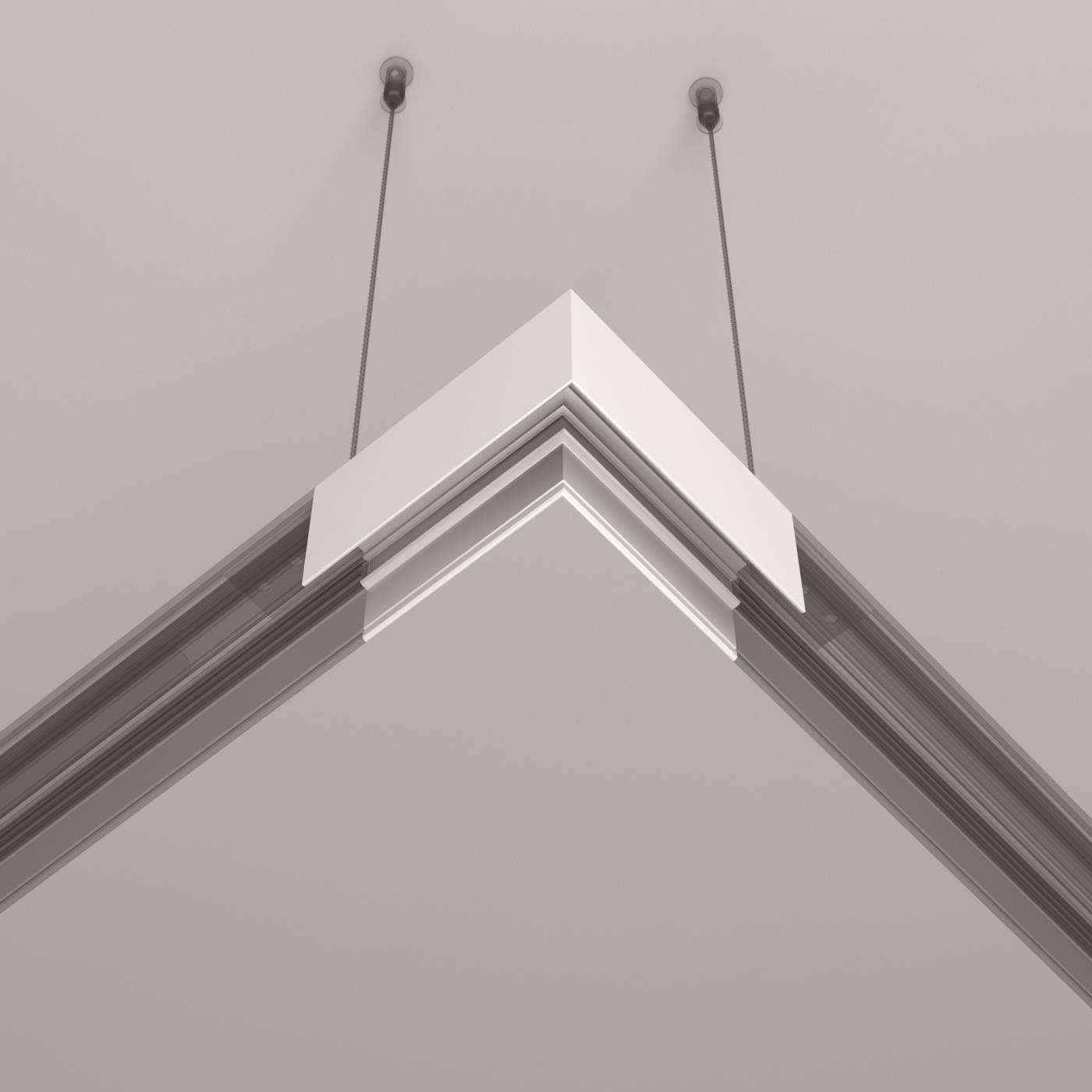 TRA034HCL-41W Коннектор для шинопровода Maytoni Exility TRA034HCL-41W