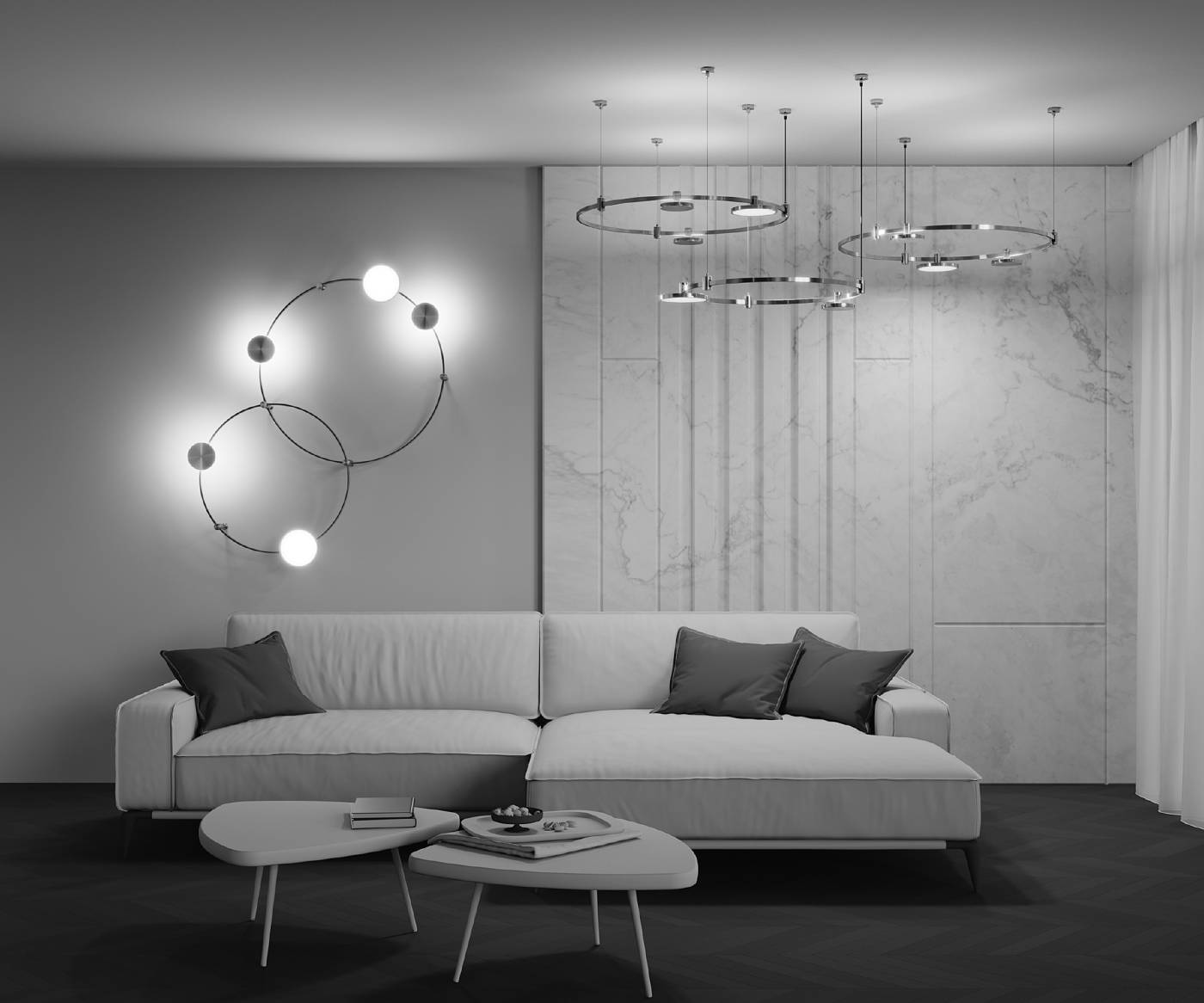 Трековый светильник Maytoni Plato TR152-1-7W3K-PT