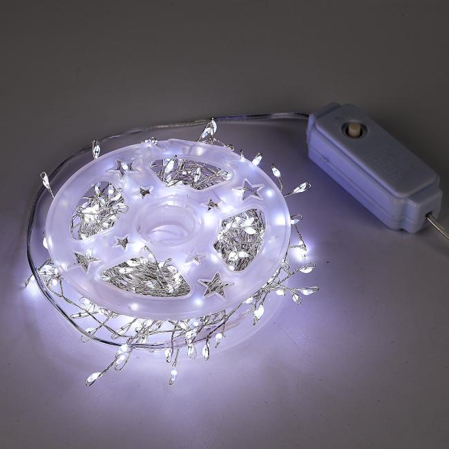 ULD-S1000-250/DTA WHITE IP20 DEWDROP Гирлянда Uniel ULD-S1000-250/DTA WHITE IP20 DEWDROP