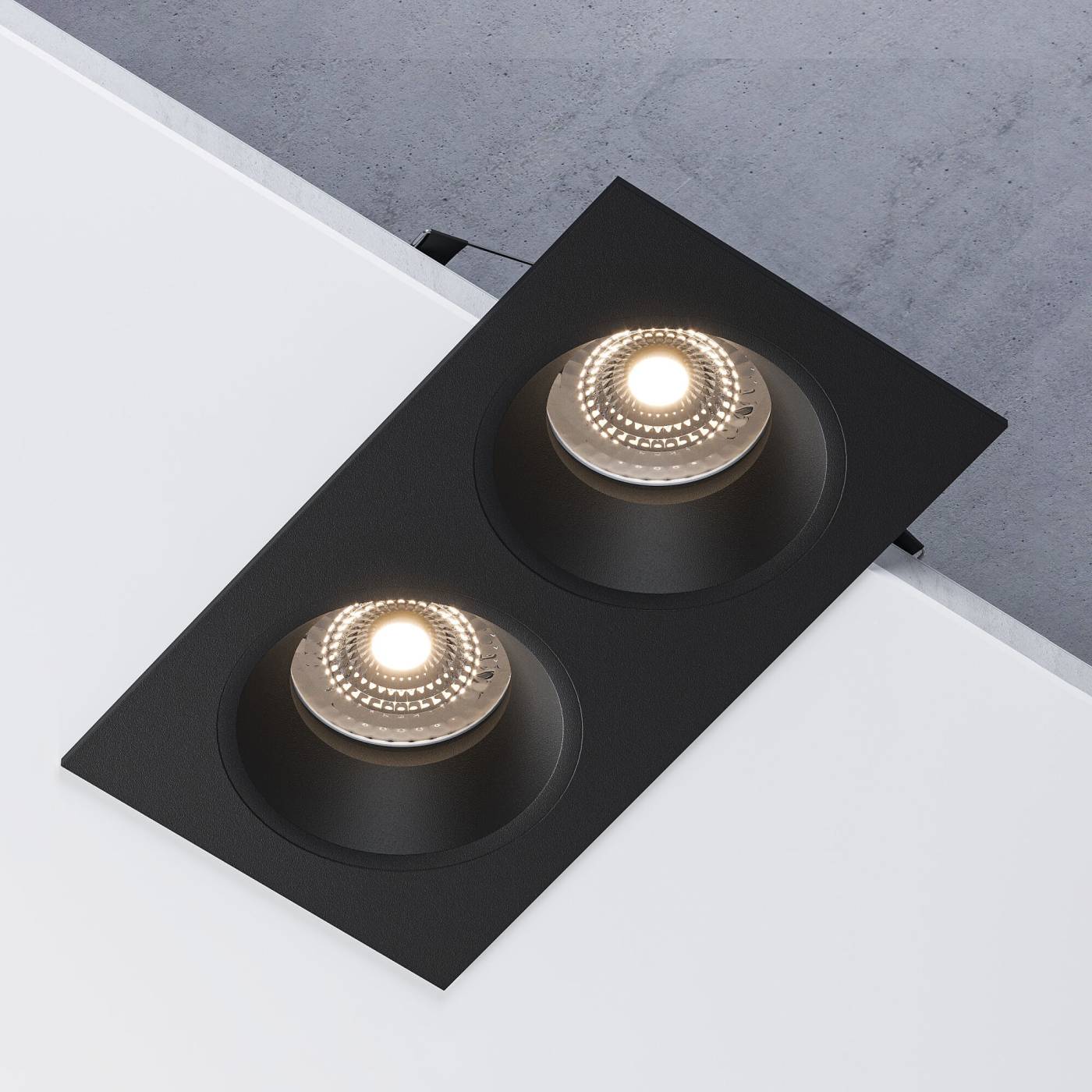 Встраиваемый светильник Elektrostandard Andi 15700/02 GU10 черный