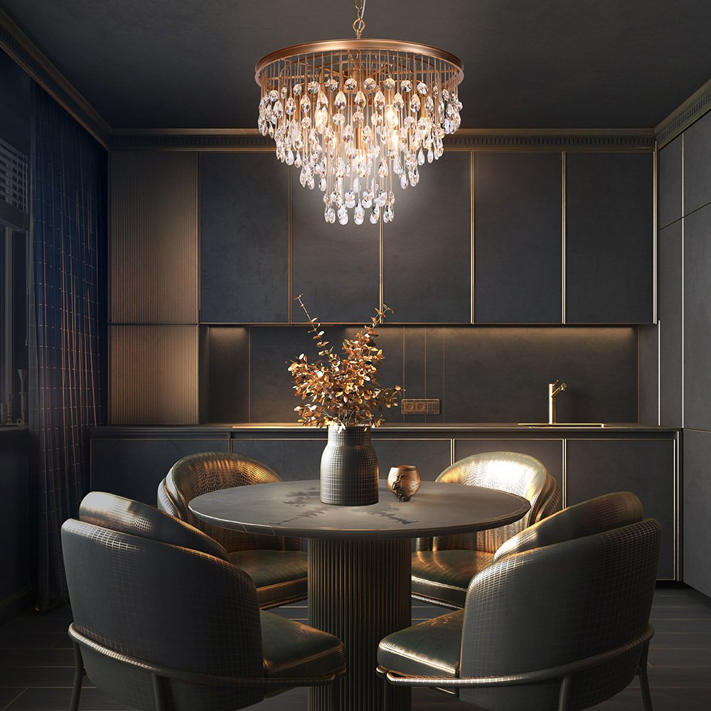 Подвесная люстра Maytoni Linn MOD091PL-07G