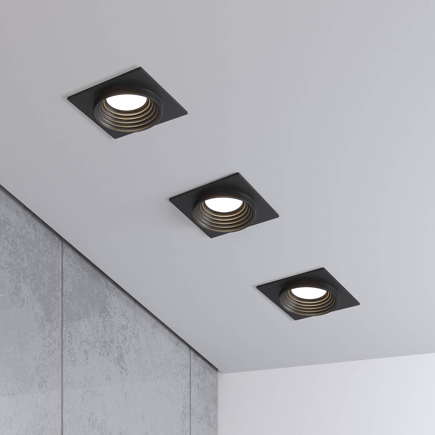 Встраиваемый светильник Elektrostandard Senso 25006/01 GU10 чёрный