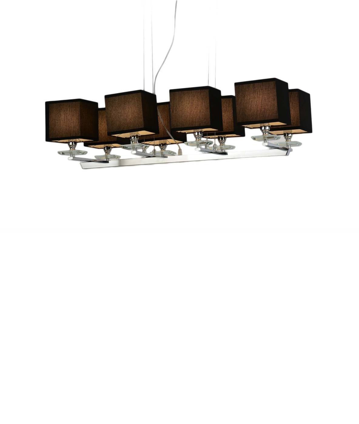 LDP 1248-8 BK Подвесная люстра Lumina Deco LDP 1248-8 BK