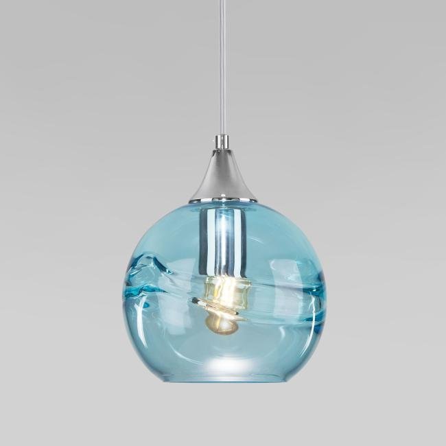 50221/1 голубой Светильник подвесной Eurosvet Lotus 50221/1 голубой