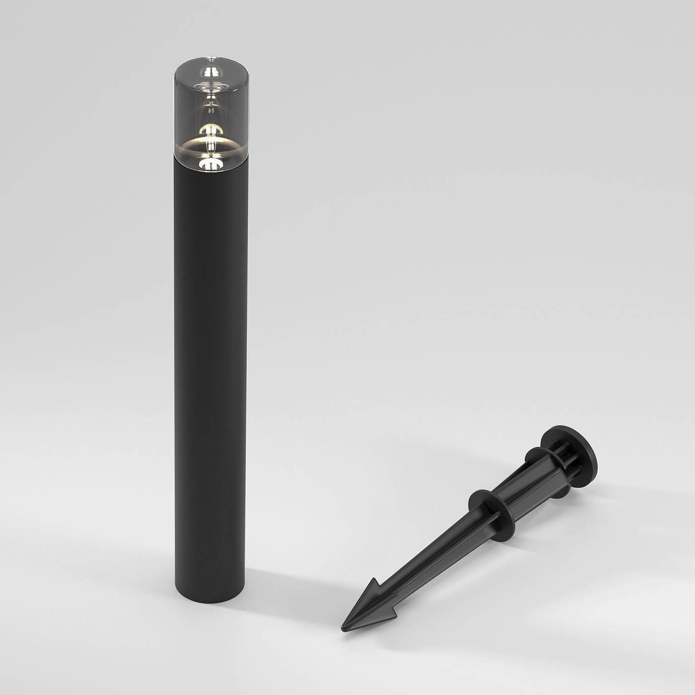 Грунтовый светильник Elektrostandard Hidden Hidden LED (35166/F) черный