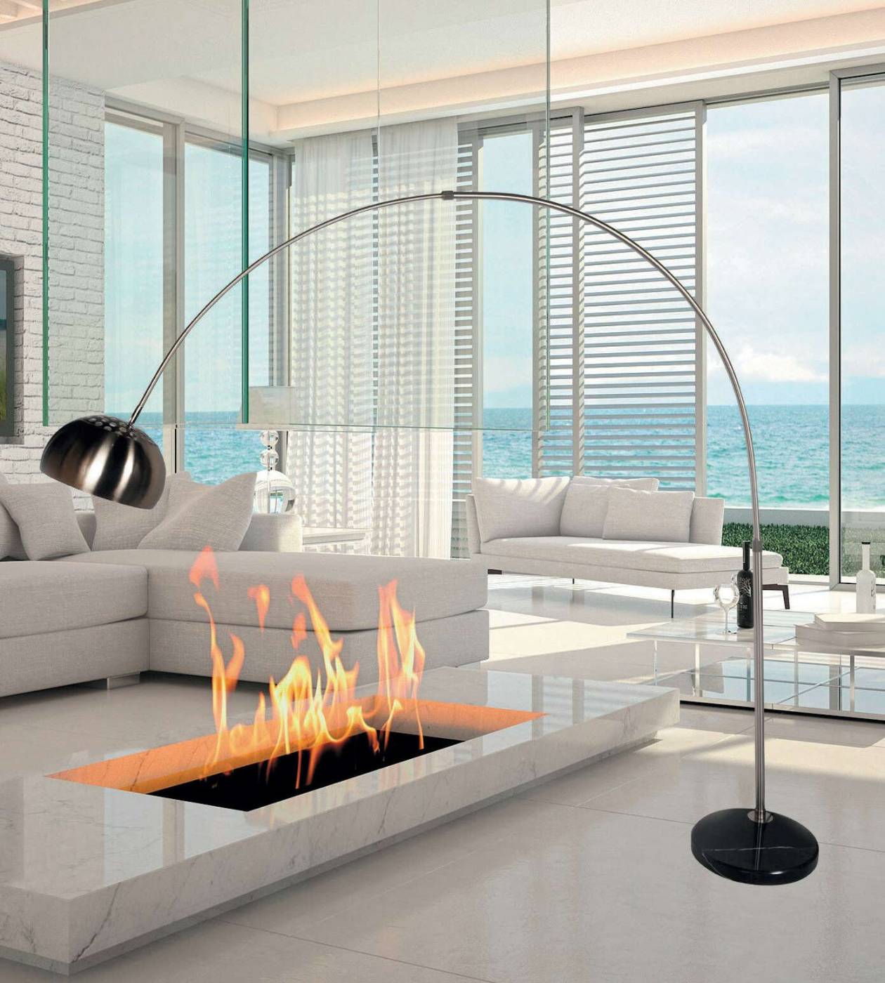 Торшер Lumina Deco Azurro LDF 5508-B NK