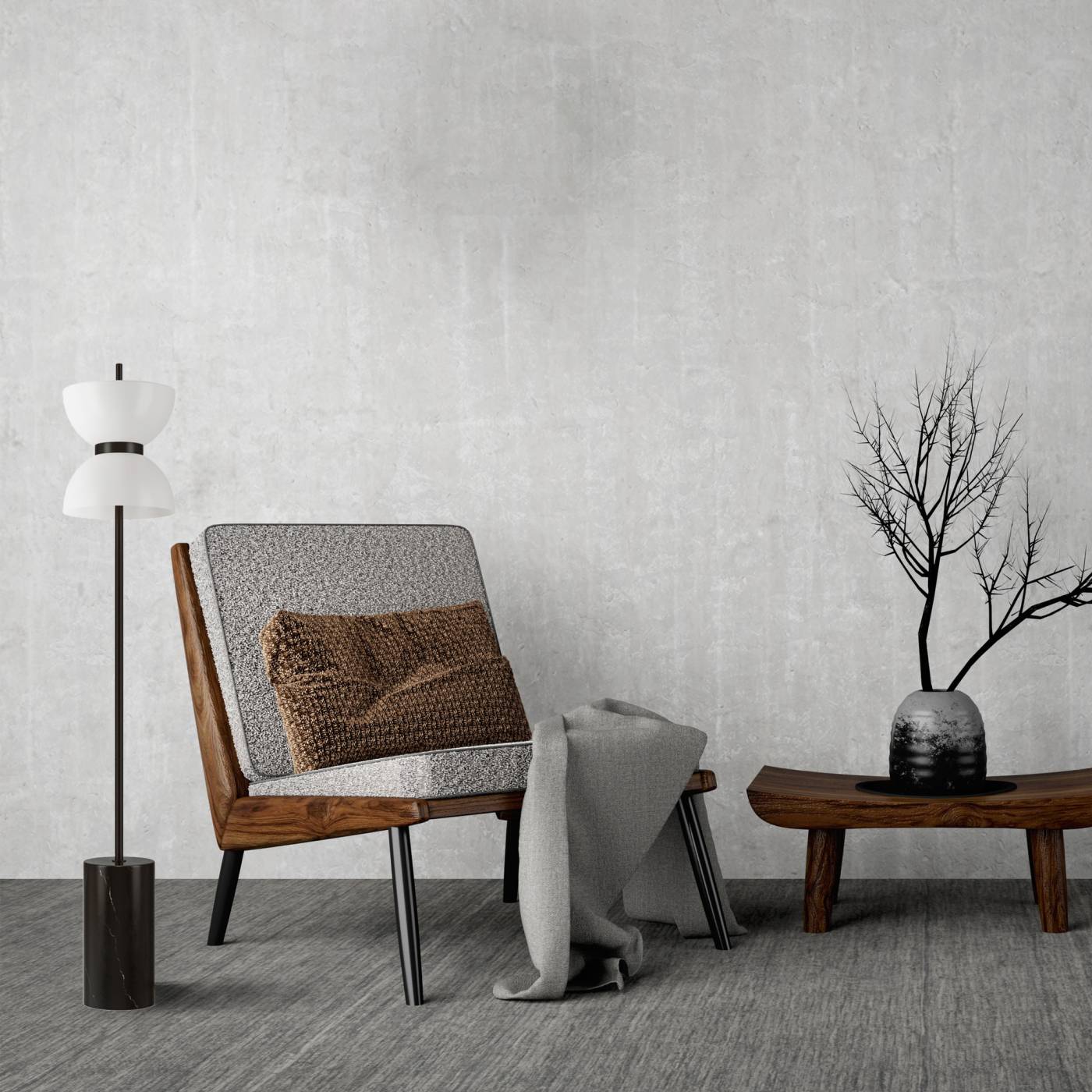 MOD178FL-L11B3K Торшер Maytoni Kyoto MOD178FL-L11B3K