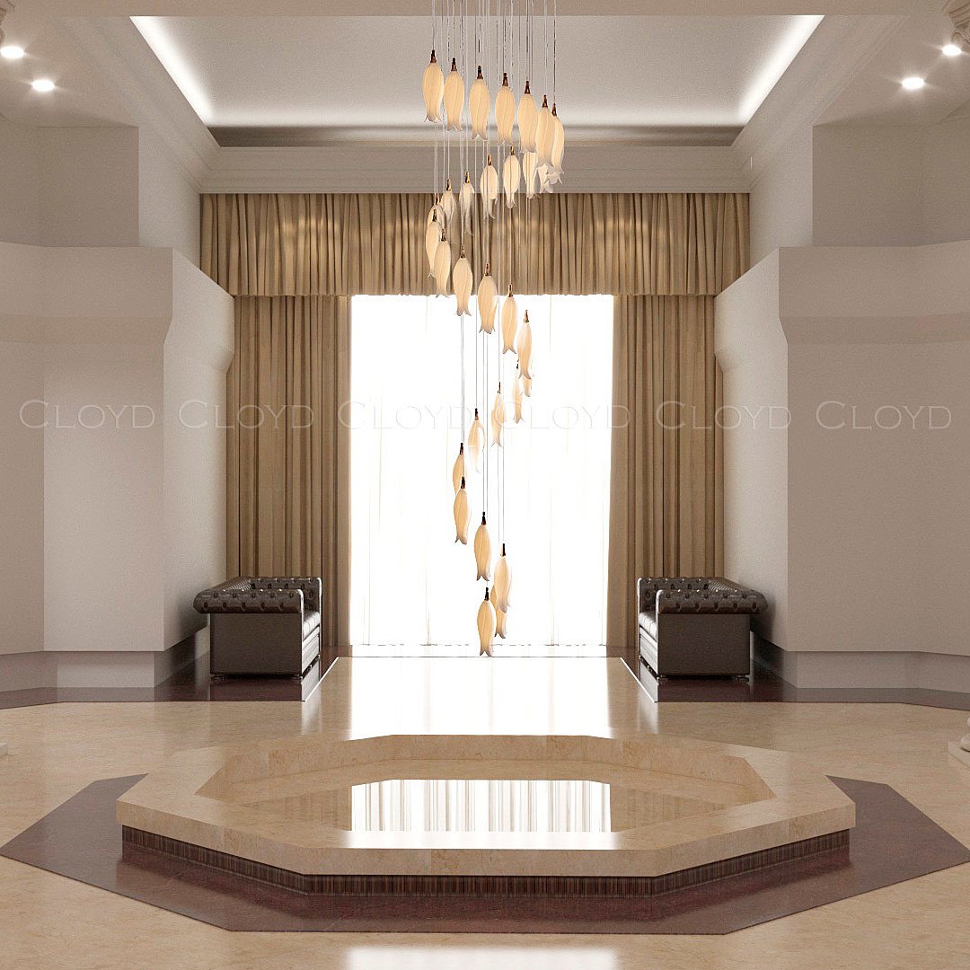 10812 Люстра каскадная Cloyd Argana 10812